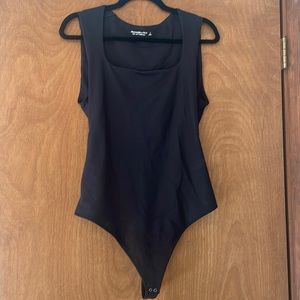 Abercrombie square neck bodysuit